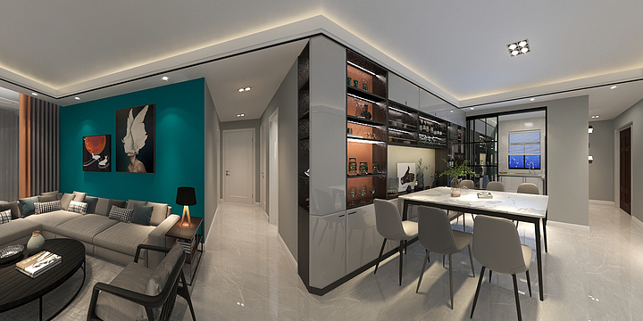 超凡装饰公司-华龙壹号院图改-副本-装修设计方案