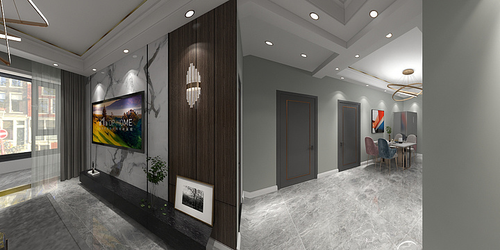 设计师周发扬-东方星城轻奢-装修设计方案