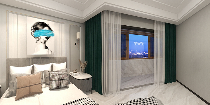 FG华鹤木门高端定制-未命名户型图-装修设计方案