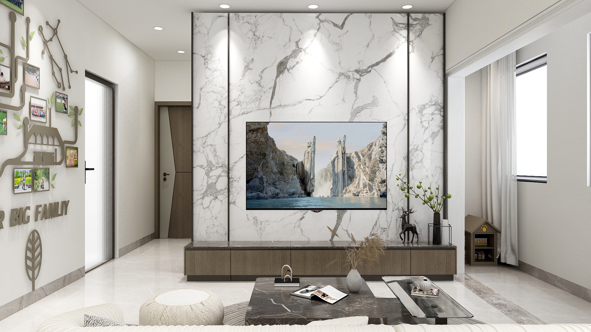 温良者-瑞和园89.50㎡B户型3室2厅1卫-装修设计方案