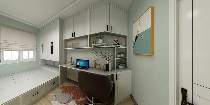 艺丰大宅设计师陈益君-陈设-LYP-改柜子-装修设计方案