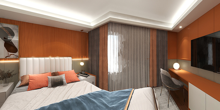 新远干挂-润元酒店情侣房-装修设计方案