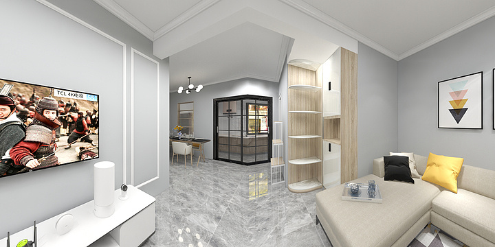 80全案设计中心余-张总-装修设计方案