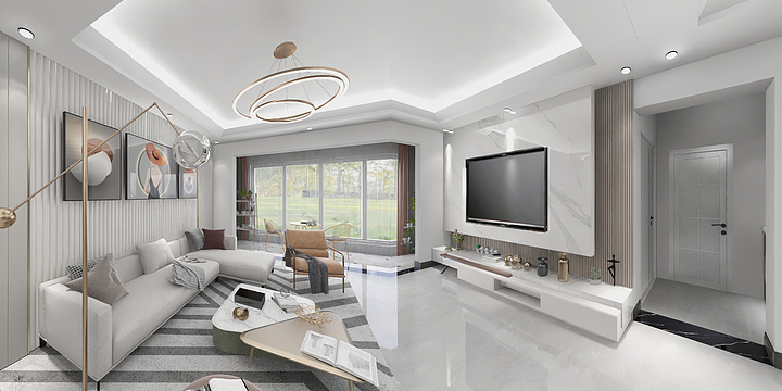 影子设计师-奥园广场卯女士雅居-装修设计方案