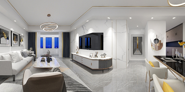 Andy丶Y-桃源广场4-1501-装修设计方案