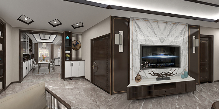 古桑树下-瑞和园89.50㎡B户型3室2厅1卫-装修设计方案