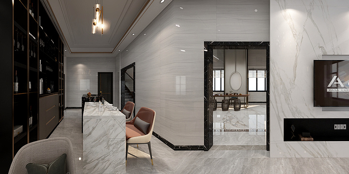 金蝉子空间设计-石陂楼下别墅-装修设计方案