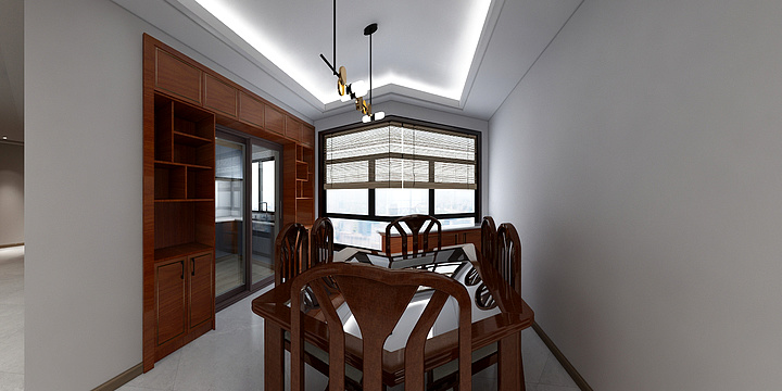 合木匠全屋定制-西昌府3-1-1301-装修设计方案