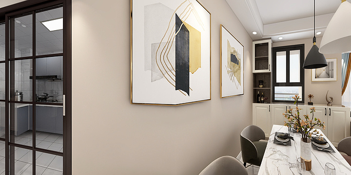 欧斯漫门窗-梁-温江。中铁丽景-装修设计方案