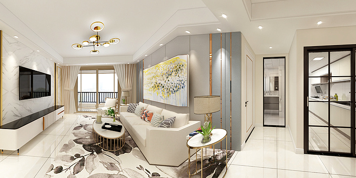 卢星刚-恒时凤凰城-样板房-装修设计方案