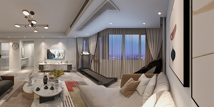 187*pbCD-丰泰一品1-301效果图-副本-装修设计方案