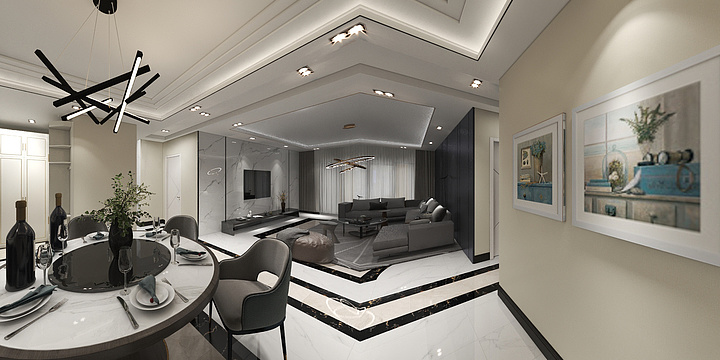 艾则热提-软装专业作业户型-装修设计方案