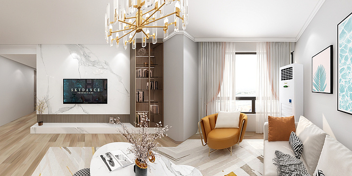 柯美木作美学-中骏融信承露园11-809蒋总雅居-装修设计方案