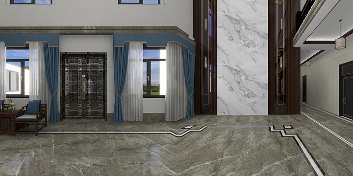 刘建民-筻口别墅-装修设计方案