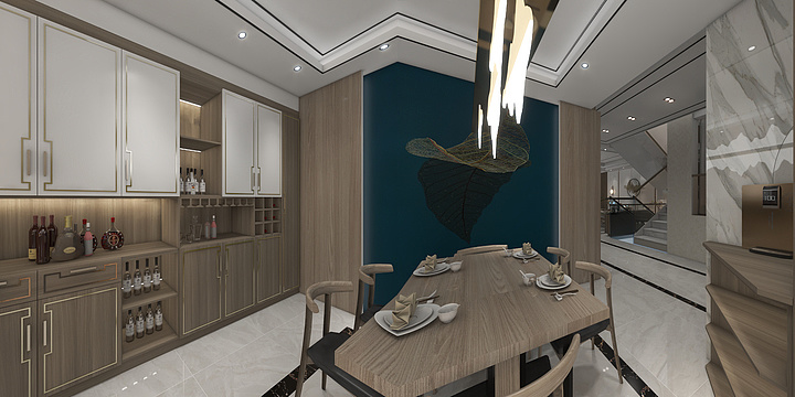 泰山别墅-装修设计方案