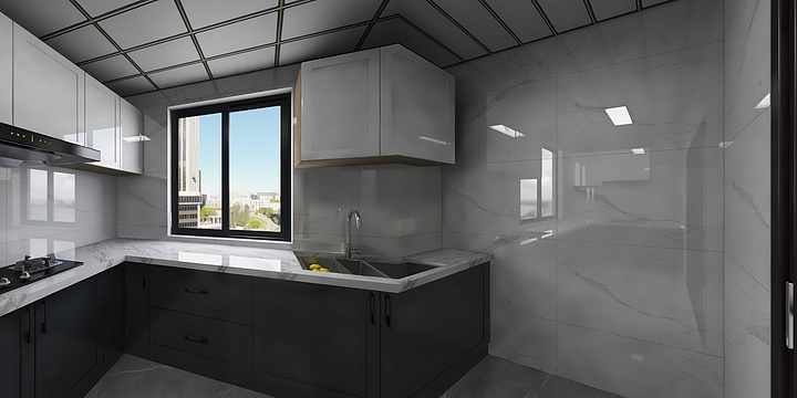 西安盛点装饰设计-西航花园-装修设计方案