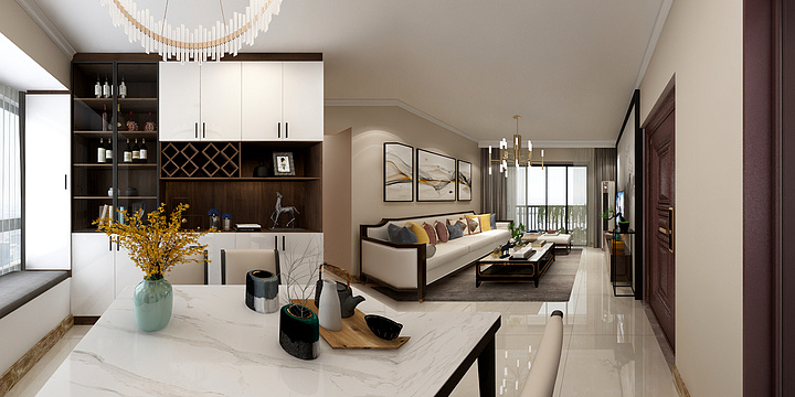 怡品佳设计小薇-上林一品9-803陈总雅居-装修设计方案