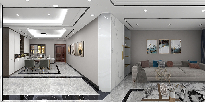 钦辉装饰-信达·翡丽世家-装修设计方案