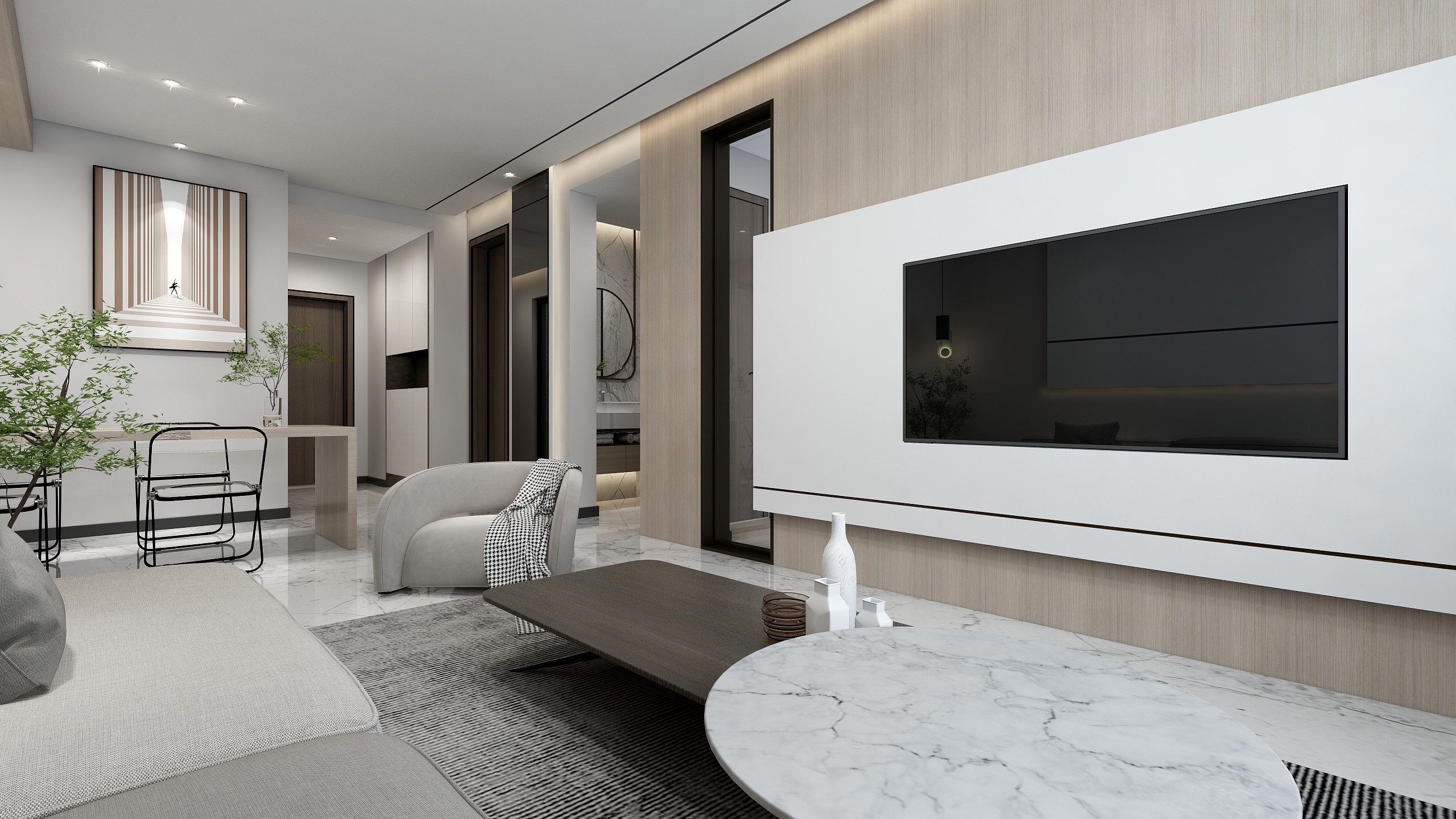 马骏-摩根中心装修效果图