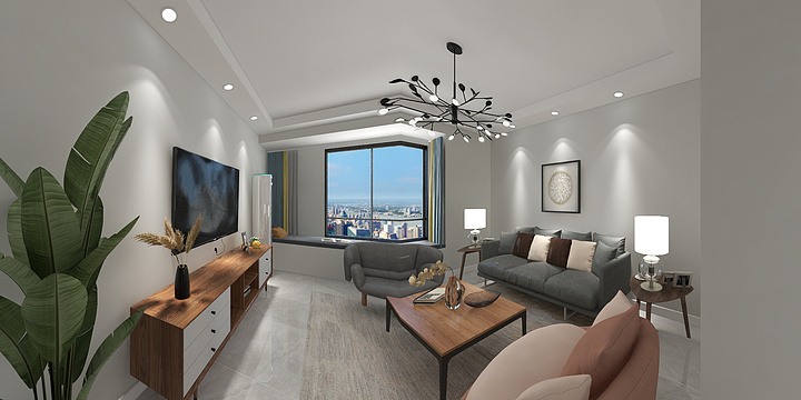 笑果涂-南环新村-装修设计方案