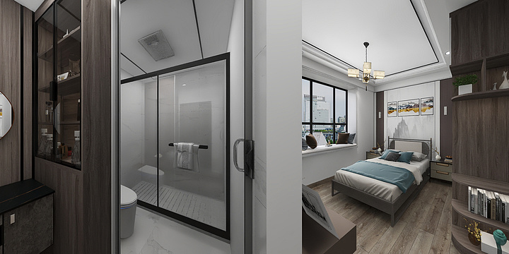 全屋定制京洲-富源豪庭-17楼-装修设计方案