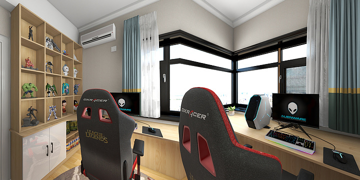 苦海深桥-金浦紫御东方二期3-1002-装修设计方案