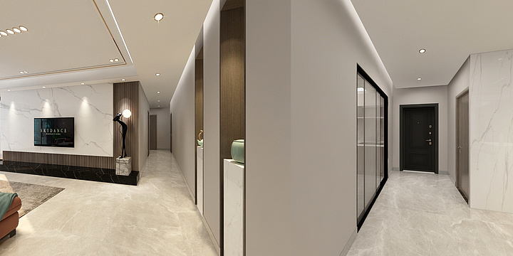 拾艺|唐伟-绵州水郡-装修设计方案