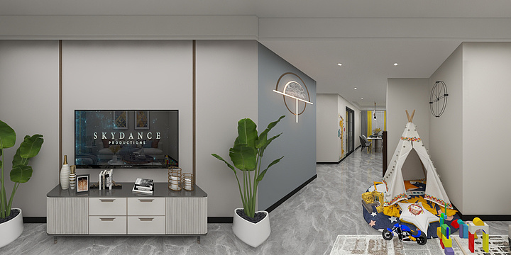 室内设计I陈工-池州山泉家园-装修设计方案