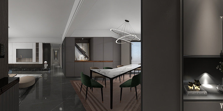 周洁Cnro-百润公馆-蘇先生-装修设计方案