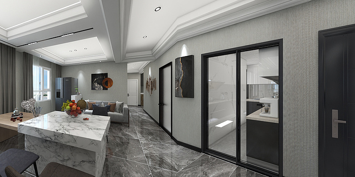 设计师刘洋18872772921-摩尔城·现代黑白灰-石总WZ（推广版）-装修设计方案