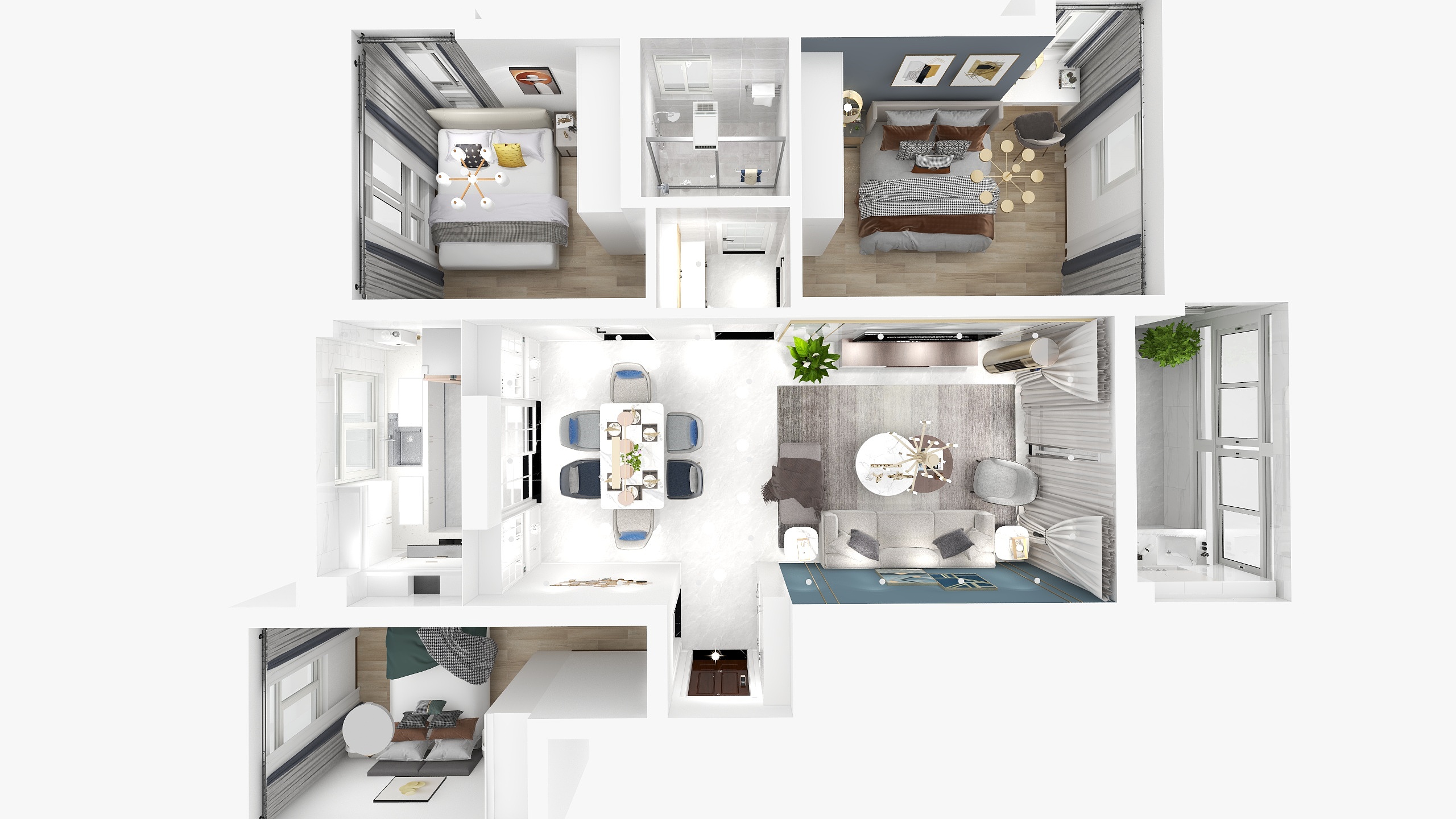 陈钱-华地森林语-装修设计方案