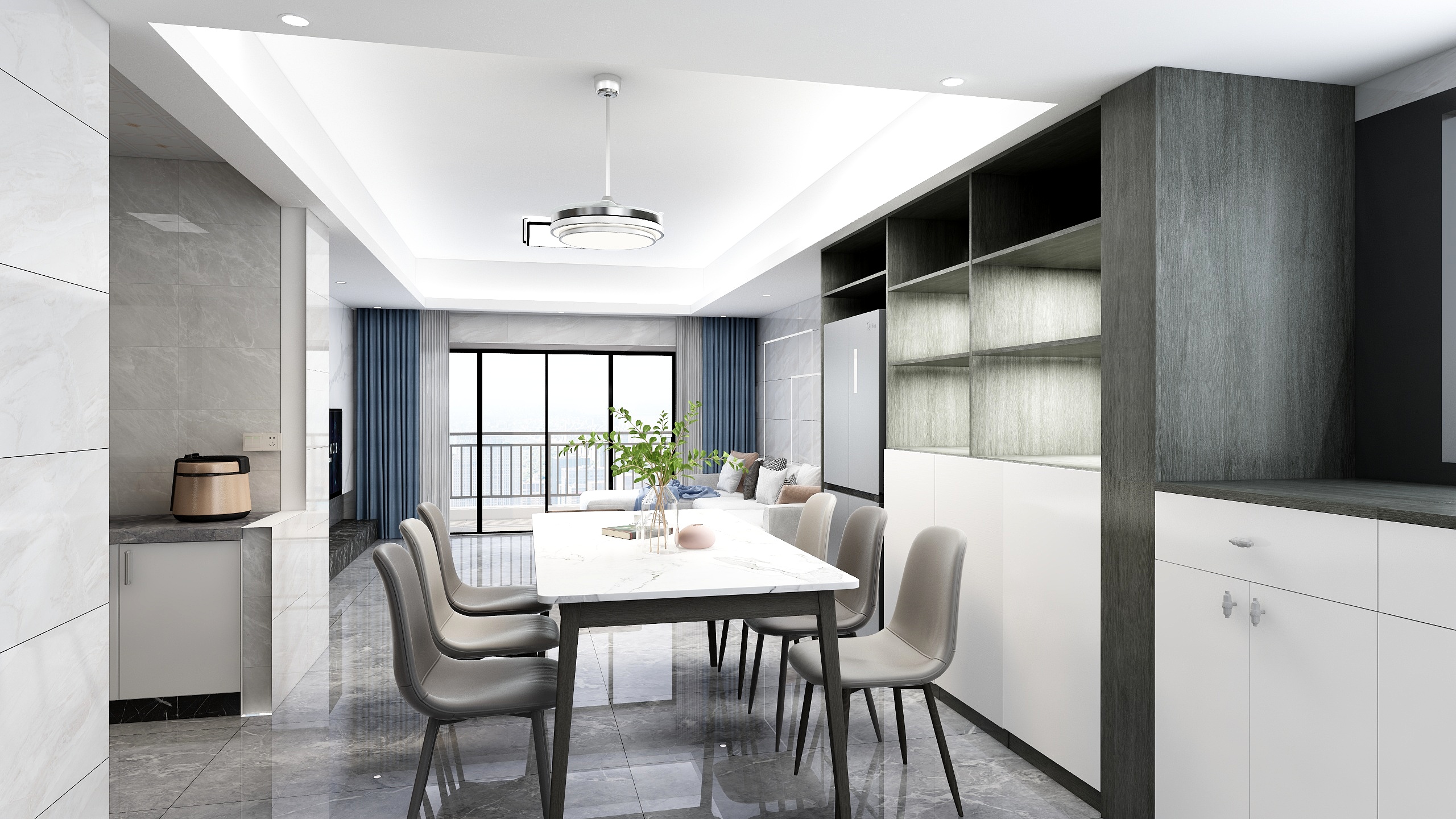 南宁奥特曼-现代豪庭周总-装修设计方案