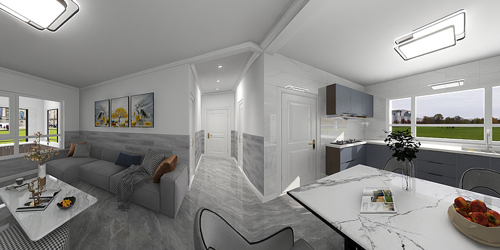 美家美居装饰-坤森木业-装修设计方案