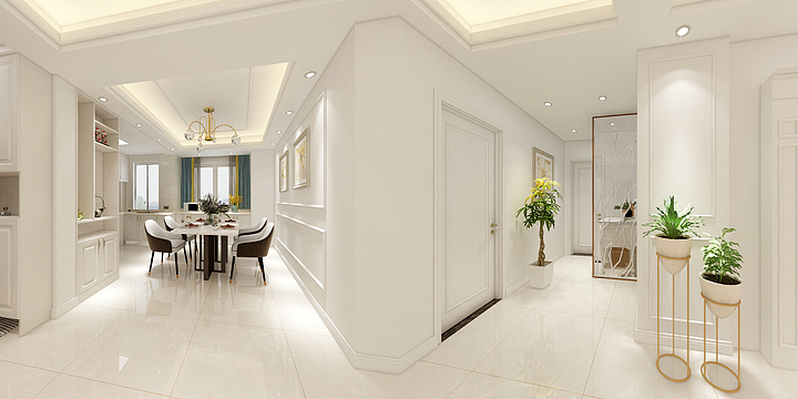 DESRGN金-亚特蓝郡30#现代简欧-装修设计方案