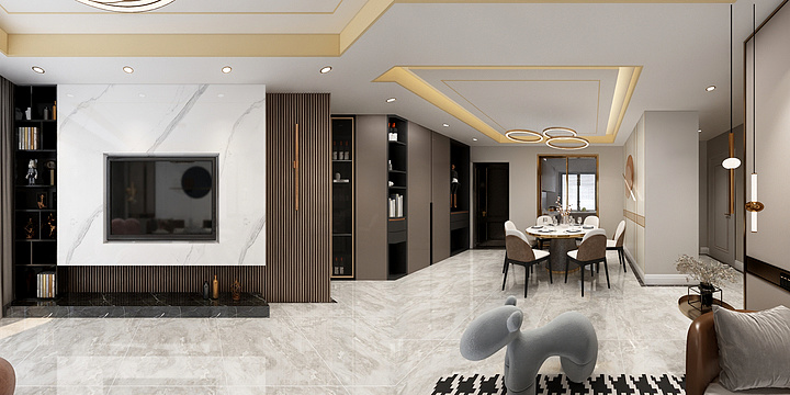 王nengneng-6-J2轻奢-装修设计方案