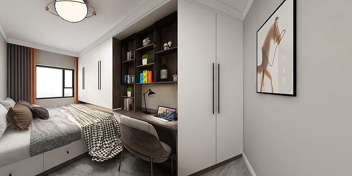 设计师白海华-新旺太阳城--现代轻奢-装修设计方案