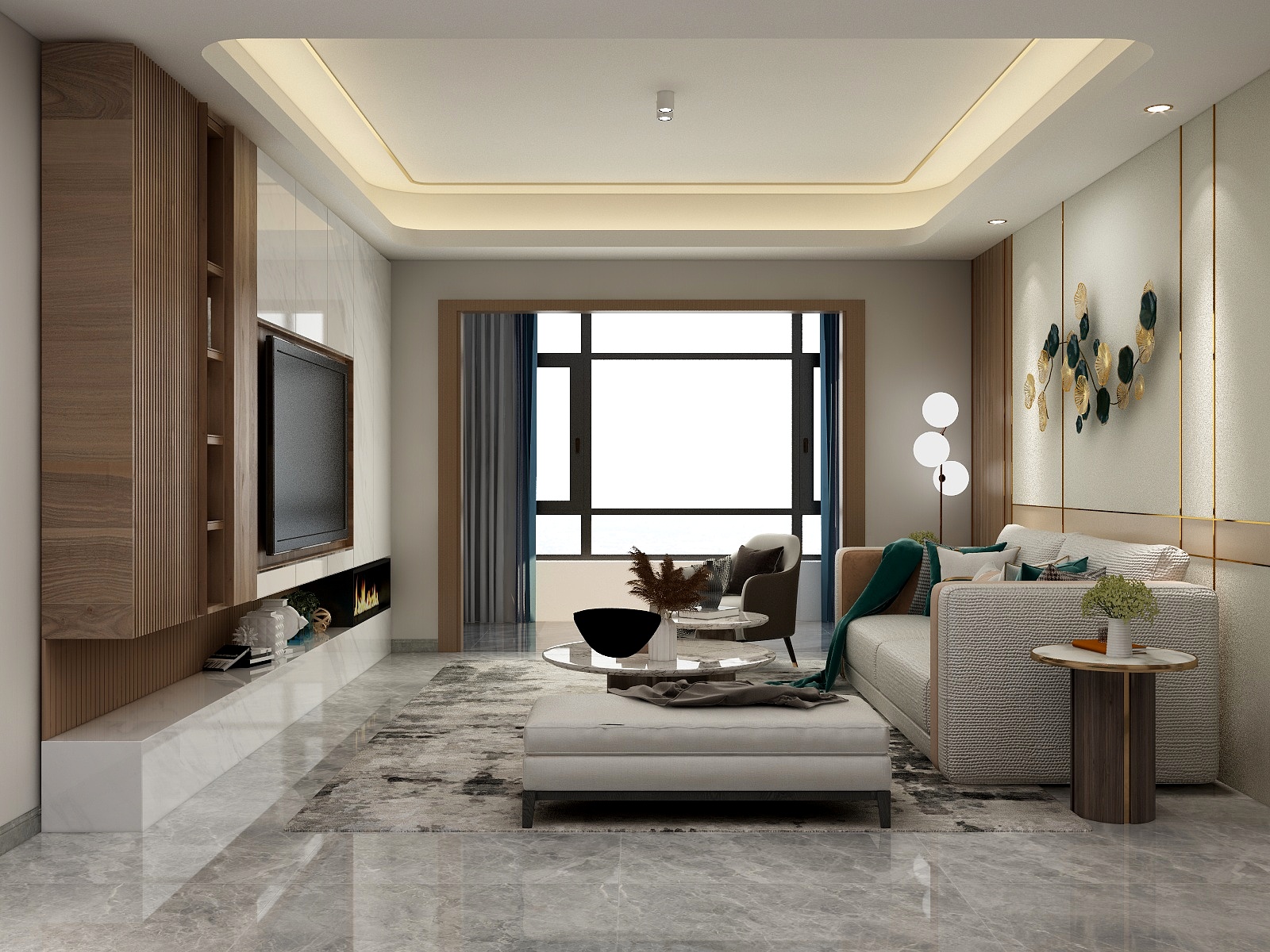 四大皆空xJegCVec-四室两厅装修效果图