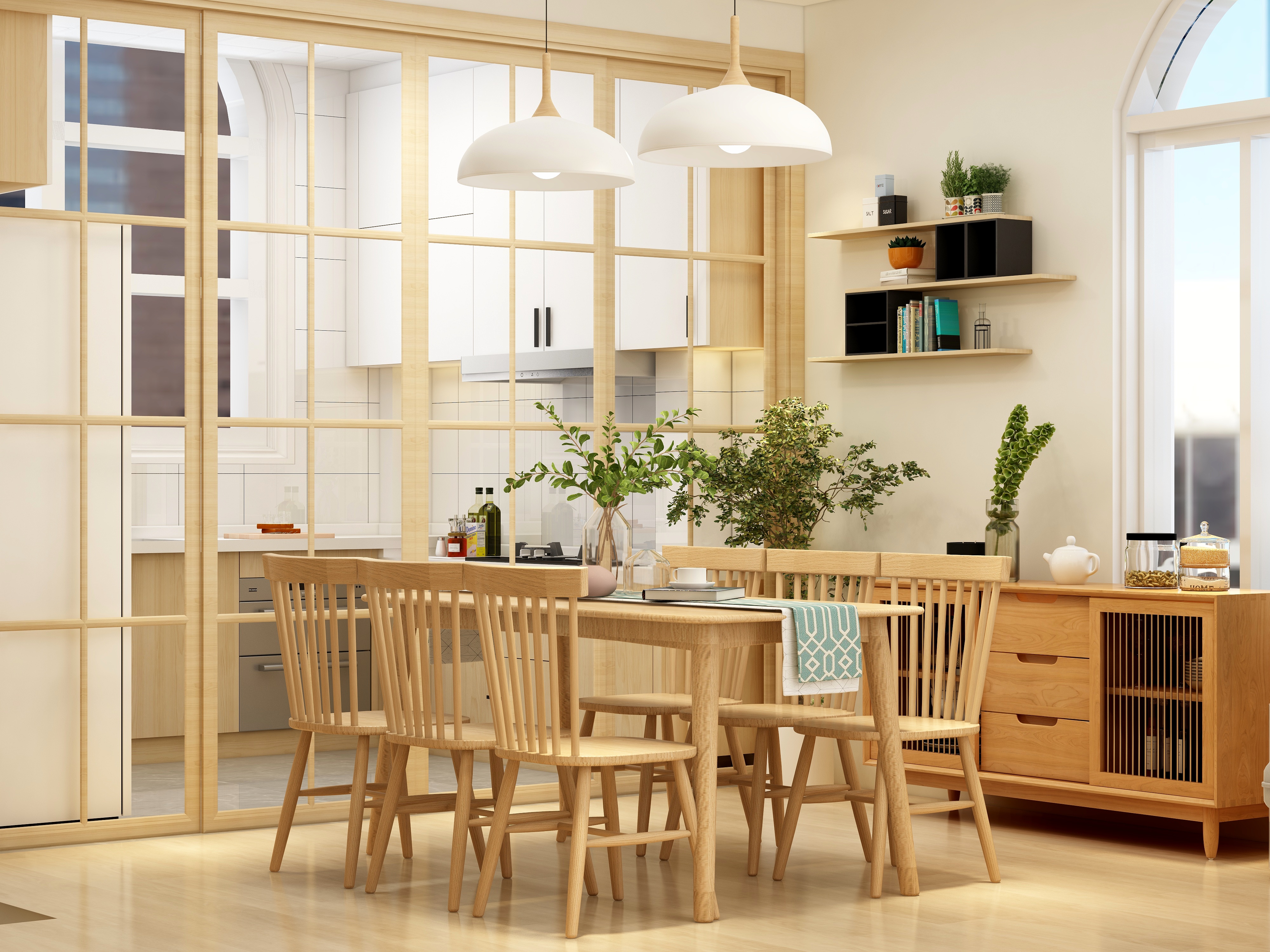 李佳洋-银川保利240平方日式别墅设计装修效果图