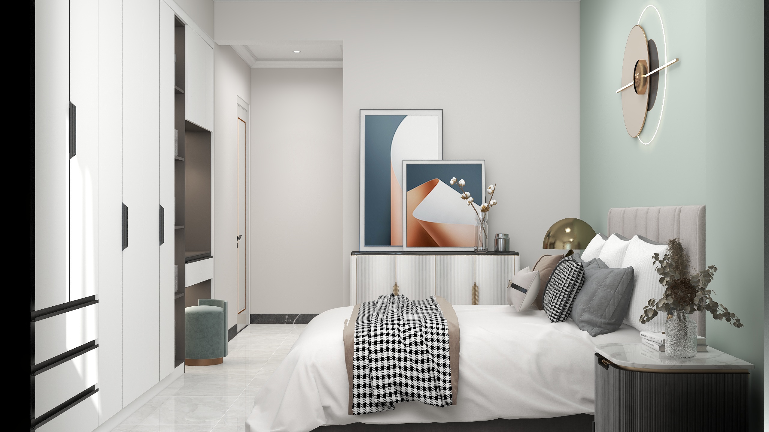 dd花花-泽园欧典3-2-403房-（柜改）-装修设计方案