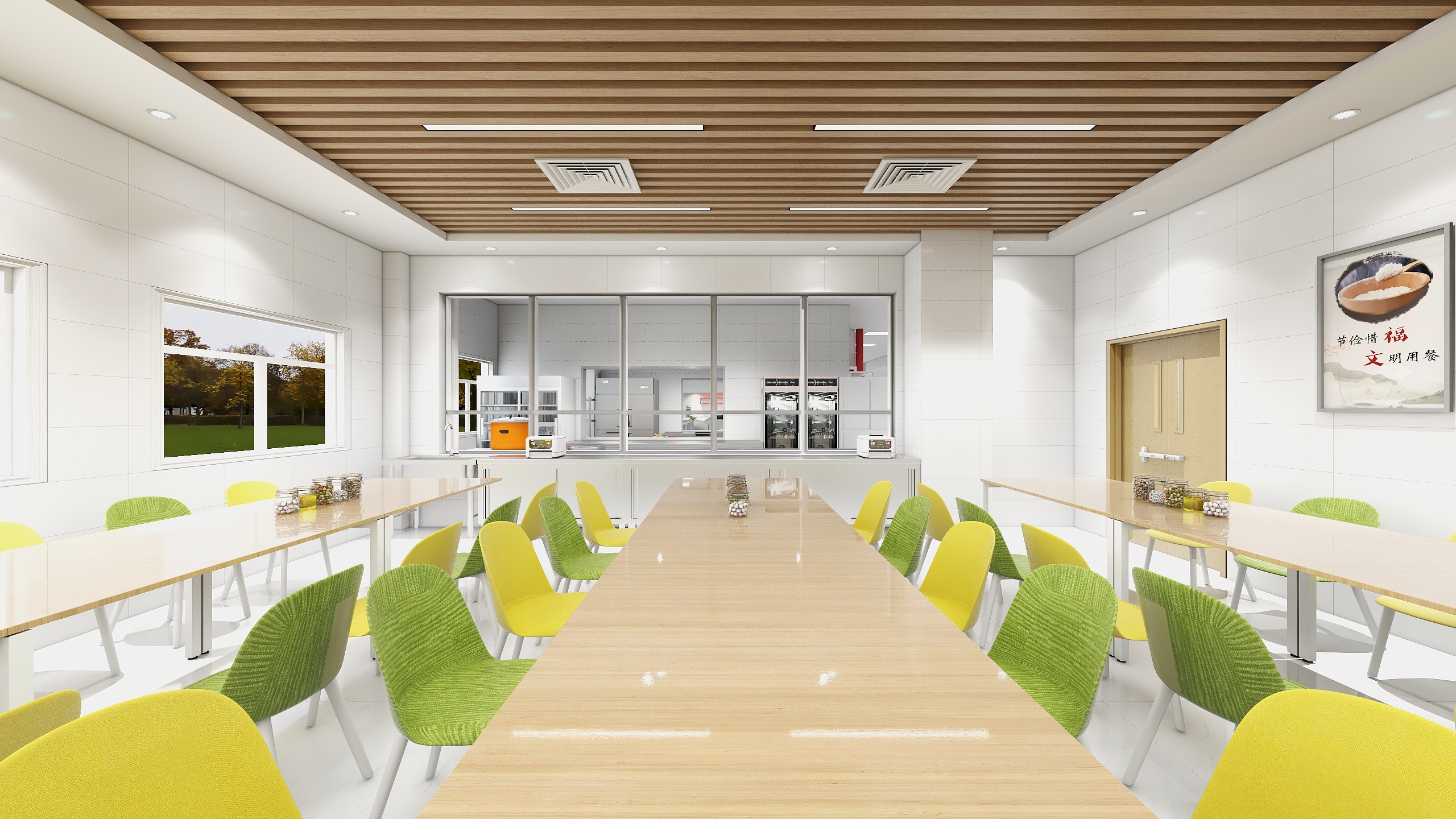 我心匪席-英才幼儿园厨房-装修设计方案