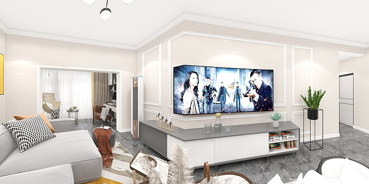 雅度建筑装饰-凤凰名城-装修设计方案