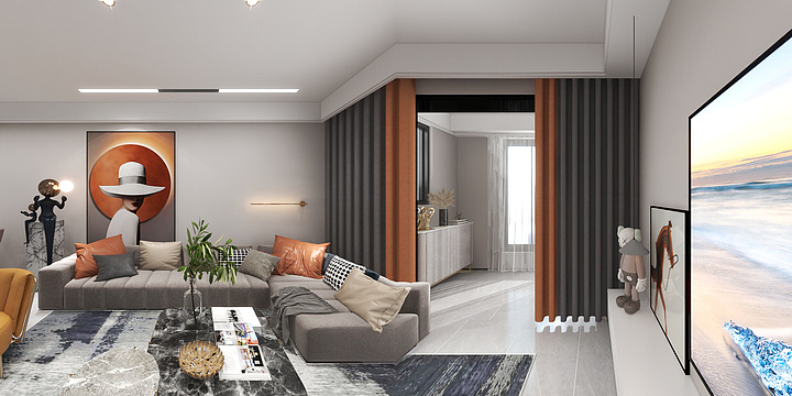 BAILUU-鑫苑国际新城15号楼-装修设计方案