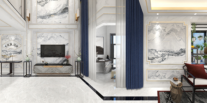 dd花花-嘉豪悦府复式楼.-装修设计方案