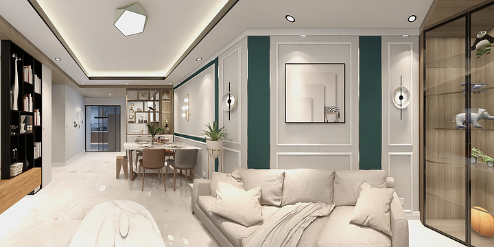 BL原築設計事務所-融创万达烟雨府-装修设计方案