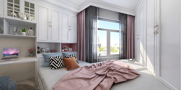 守真志满 逐物意移-张凯金域澜庭金域澜庭43#3D1702-装修设计方案