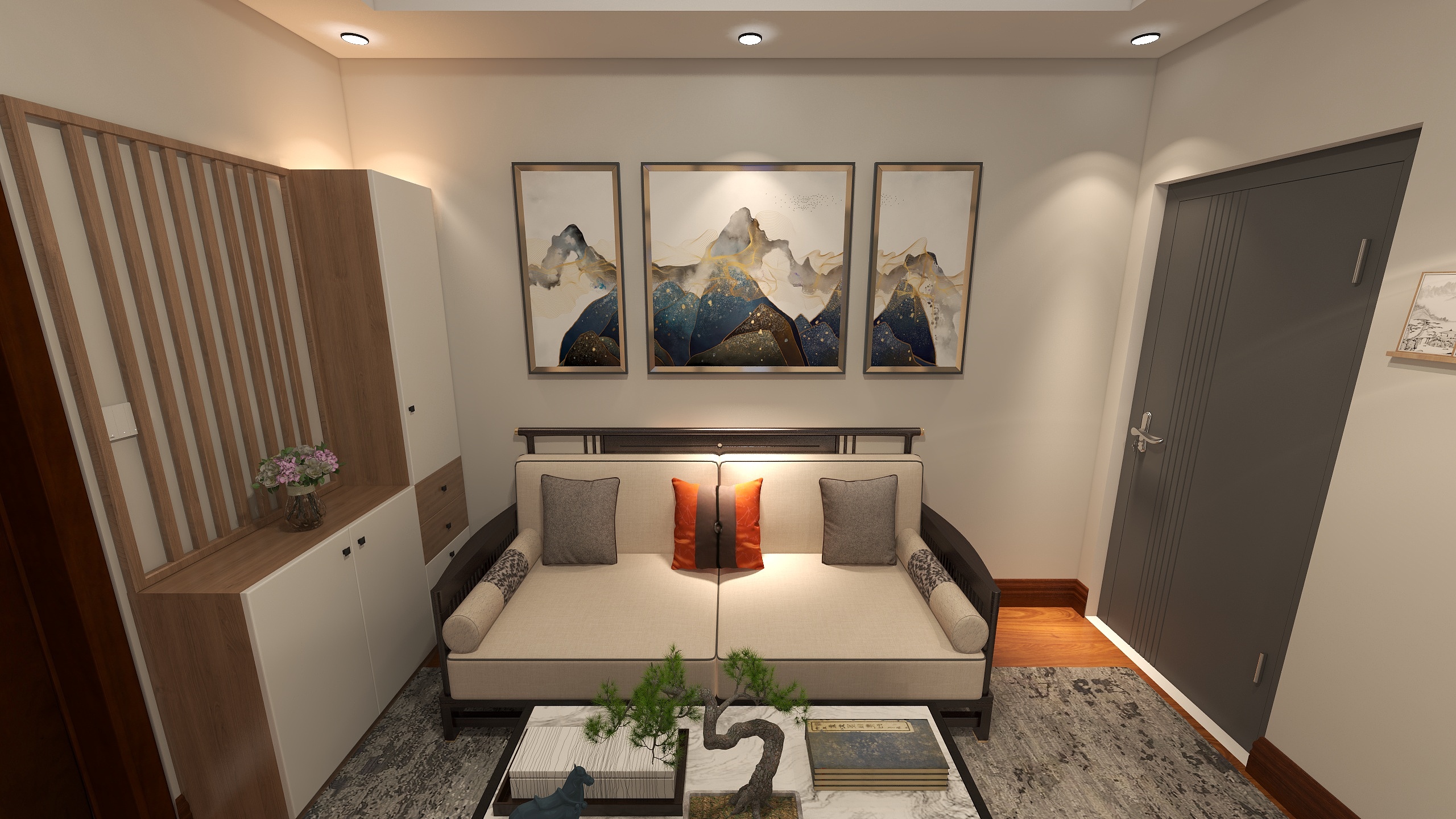 MAOGJ-济南舜山苑60㎡装修效果图