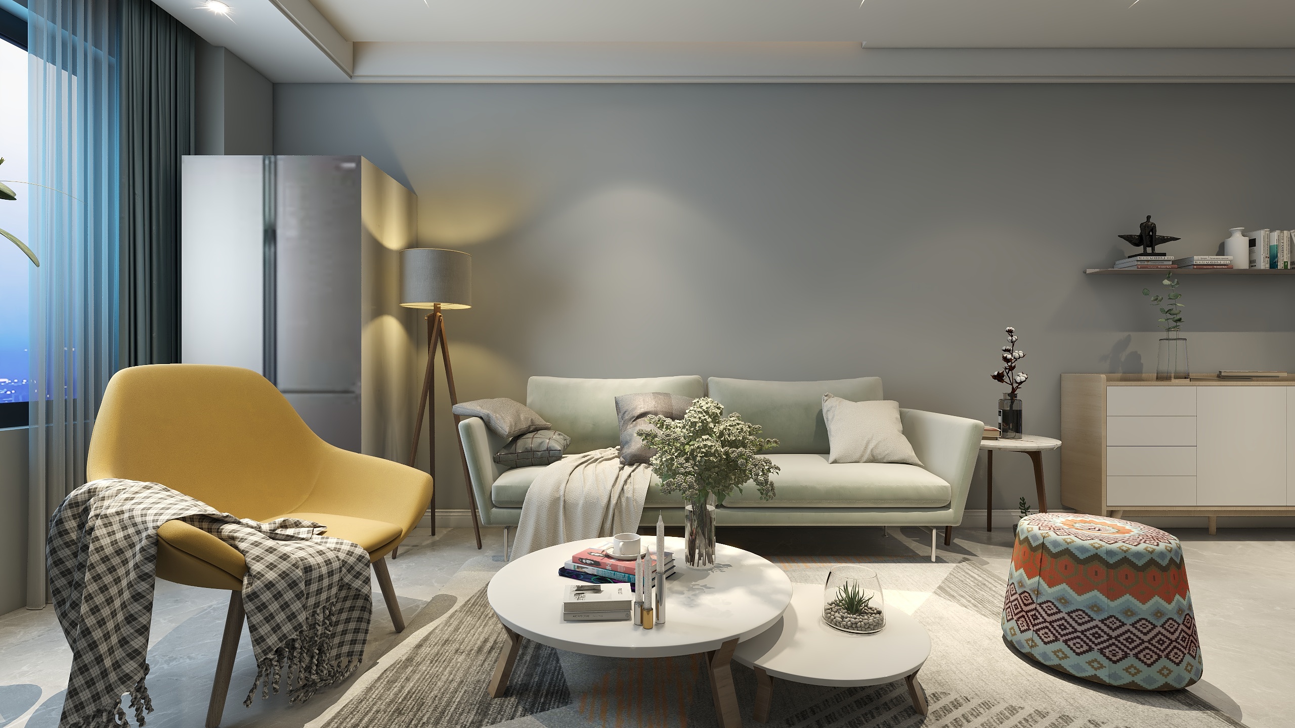 田佳洪-万固西江月-69方-装修设计方案