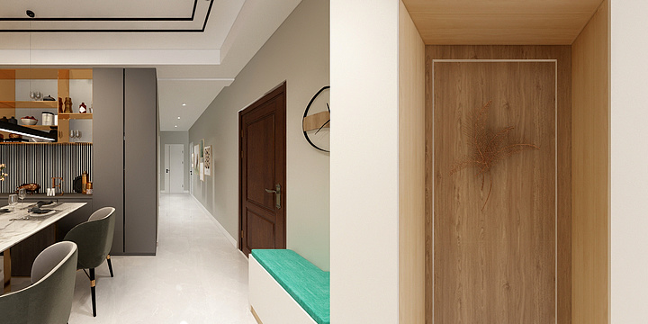 择路设计工作室-富润春城vr效果（初步方案）-装修设计方案