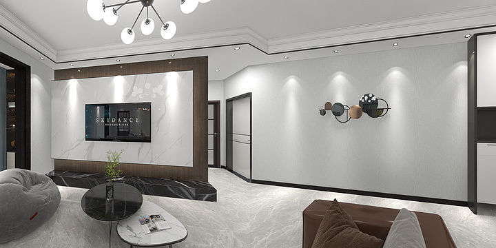 资中鹰牌THMw-还房B区12-2-2302李军-装修设计方案