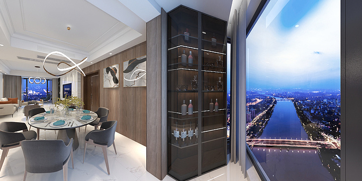 梵克空间设计-王总精装改造设计-装修设计方案